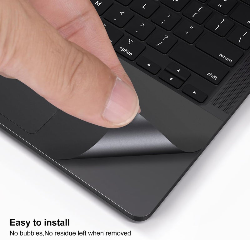 imComor Palm Rest Cover Skin Compatible with 2025 2024 2023 MacBook Pro 14" M5 M4 M3 Chip A3112 A3401 A3185 A2992 A2918 Trackpad Protector Touch Pad Cover Skin, MacBook Pro 14" Accessories, Space Black - Image 4